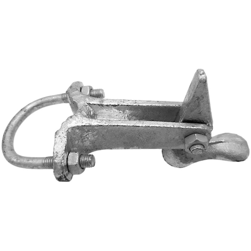 Jake Sales Chain Link Fence GATE HOLD BACK: Duck Bill Gate Holdback (1-5/8" to 2-3/8"). Holds The gate open for You while You work! - Image 1